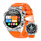 ⏳Oferta por Tempo Limitado⏰ Smartwatch para Atividades ao Ar Livre – Resistente, com Lanterna LED e Chamadas via Bluetooth – Para Desporto, Fitness e Aventura 🏔️🔦