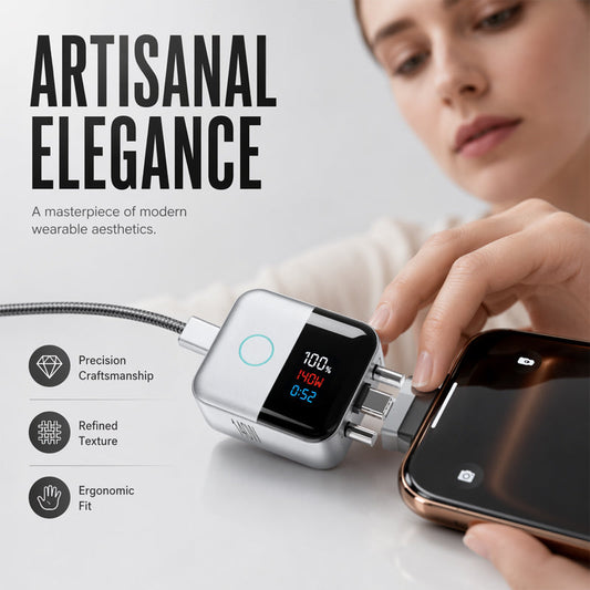 🔋 OFERTA POR TEMPO LIMITADO: 50% DESCONTO ⚡ Protetor de Carregamento Inteligente — USB-C de 140 W com Desconexão Automática