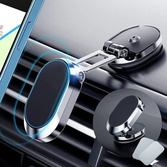 🔥Suporte magnético para telemóvel para automóvel【Dobrável e melhorado】