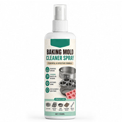 🧴Spray de limpeza suave para formas de bolos