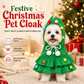 🌲Capa de Natal em forma de árvore para cães e gatos