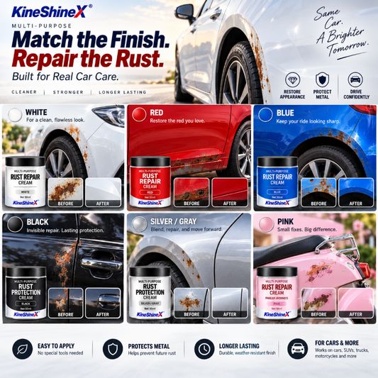 📢📢50% DESCONTO!! ⏰Creme multiusos para reparação de ferrugem em automóveis e metais domésticos
