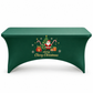 🖐️Toalha de Mesa Elástica de Natal para Mesas Retangulares