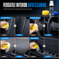 ✨Kit de Limpeza em Espuma para Couro de Interiores Automóveis