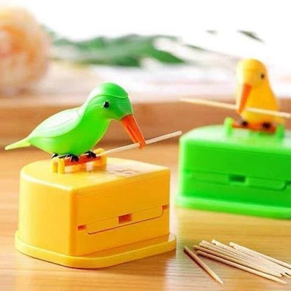 💖Oferta Imperdível: 50% Desconto - 🎁Dispensador de Palitos de Dentes BIRD