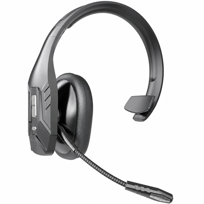 ✨Headset Bluetooth sem fios para call center com cancelamento de ruído ambiental (ENC) e emparelhamento automático, para atendimento ao cliente e camionistas.