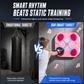Alvo de Boxe Eletrónico com Música e Treino de Reação e Ritmo para Fitness em Casa e Alívio do Stress